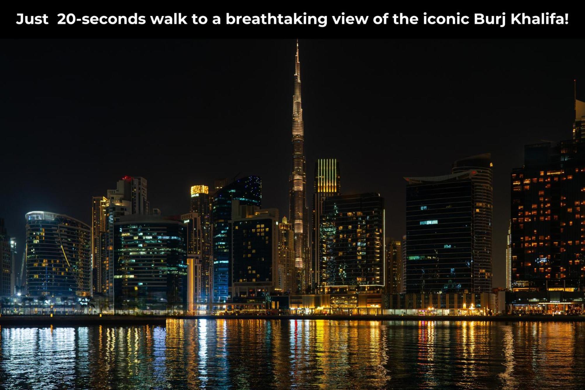 Canal Central Hotel Business Bay Dubaj Zewnętrze zdjęcie A screenshot of a video produced by the Abu Dhabi Tourism and Culture Authority